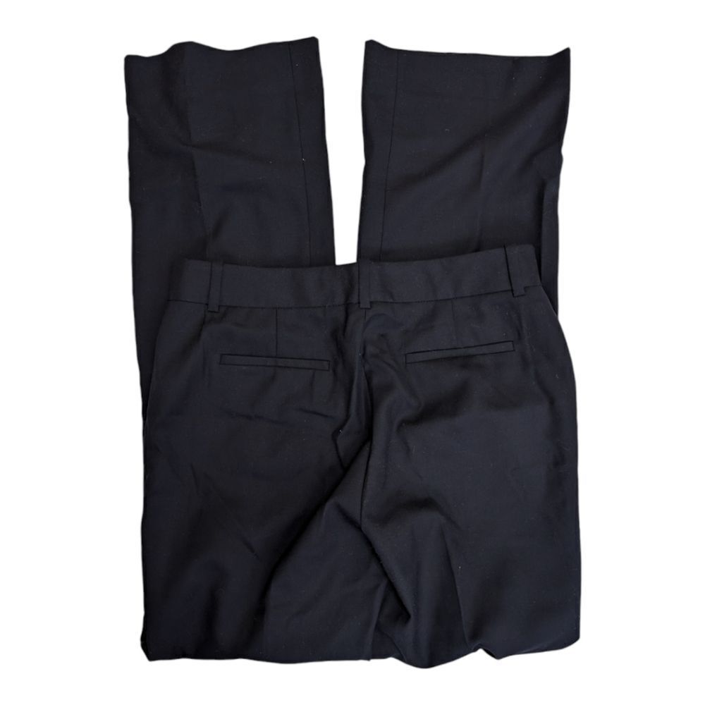 Jcrew 100% wool navy super 120 pants size 4p - Picture 2 of 6